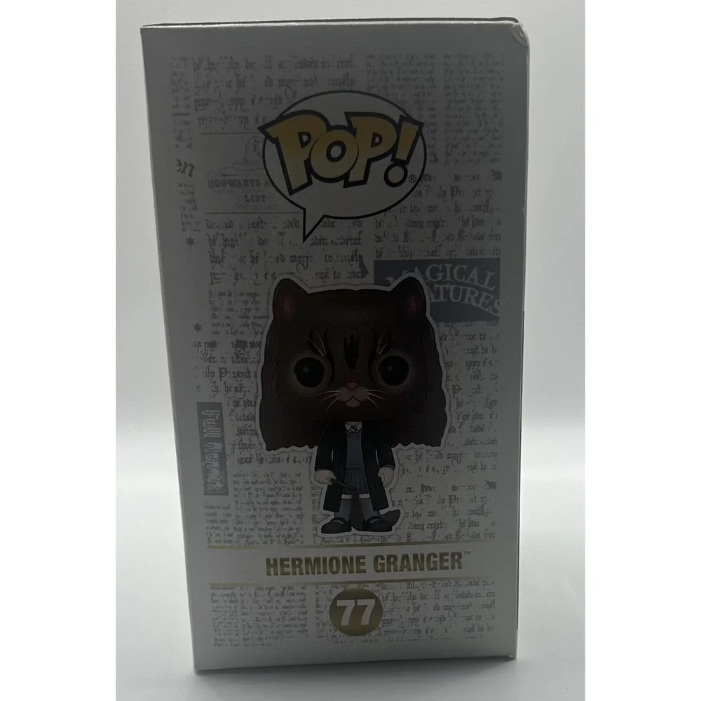 FUNKO POP! HARRY POTTER HERMIONE GRANGER AS CAT #77 VINYL FIGURE NEW